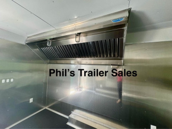 New 2024 8.5X16 Concession TRAILER WITH VENT-A-HOOD VENDING TRAILER