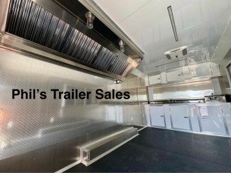 New 2024 8.5X16 Concession TRAILER WITH VENT-A-HOOD VENDING TRAILER