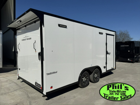 New Continental Cargo NEW 85X16 V-NOSE ELECTRICAL PACKAGE ENCLOSED MOTORCYCLE TRAILER TRAILER CARGO TRAILERS Motorcycle Trailer