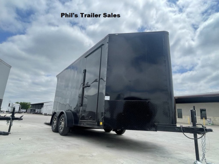 New Continental Cargo NEW 7X14 V-NOSE MOTORCYCLE TRAILER ENCLOSED TRAILER CARGO TRAILERS Motorcycle Trailer