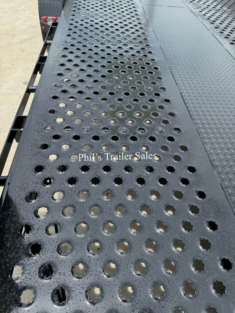 New 2024 83X20 Equipment Trailer W/ WINCH POWER TILT 14K TRAILER