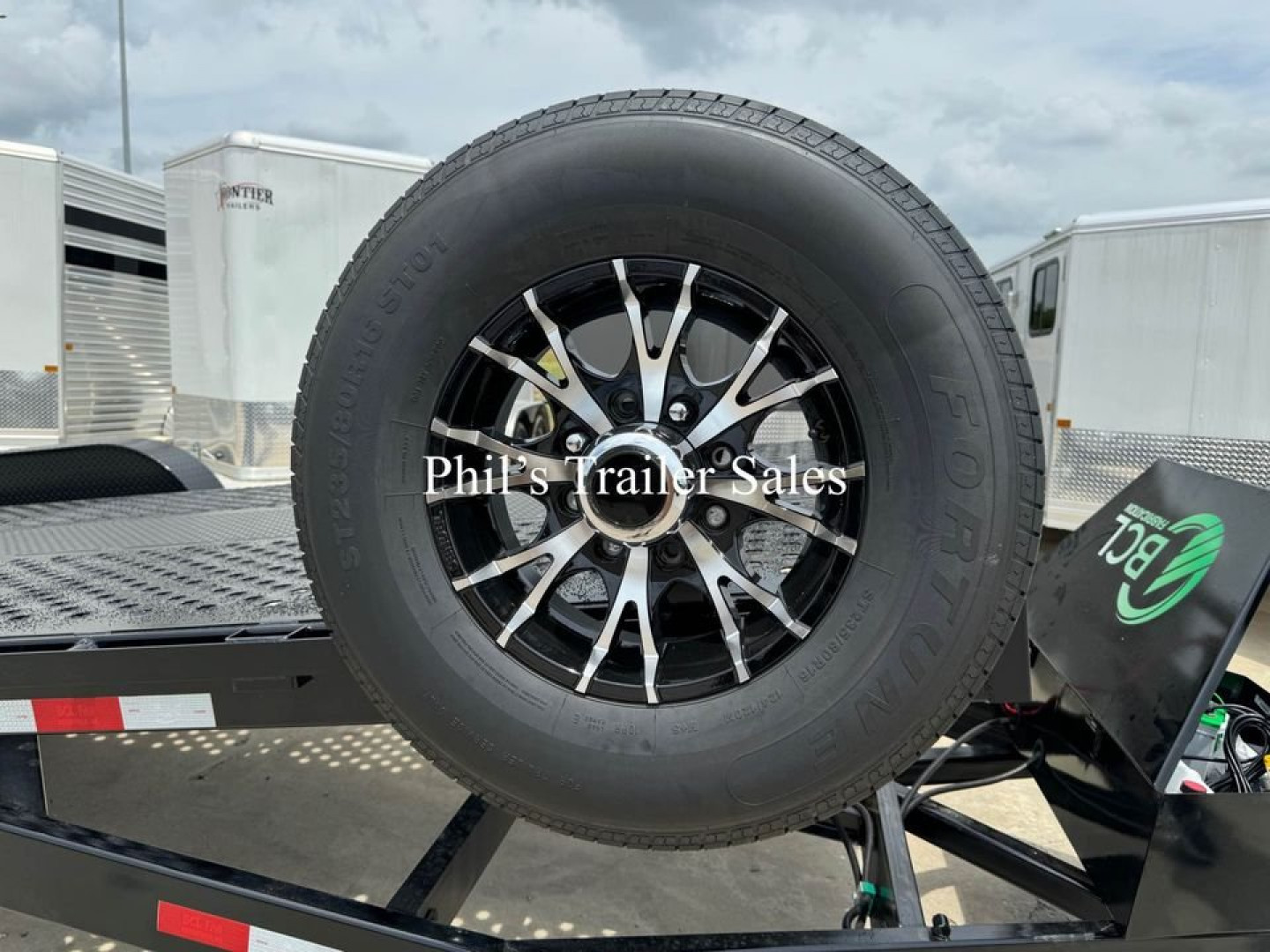 New 2024 83X24 Equipment Trailer POWER TILT TRAILER WINCH 14K TRAILER