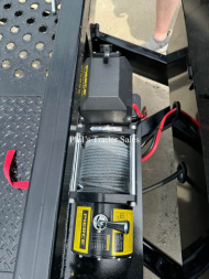 New 2024 83X24 Equipment Trailer POWER TILT TRAILER WINCH 14K TRAILER