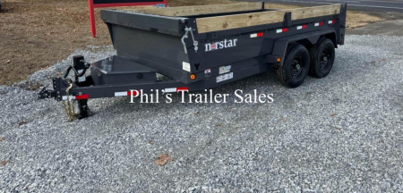 New 14 ' DUMP TRAILER NORSTAR BY IRONBULL Dump Trailers