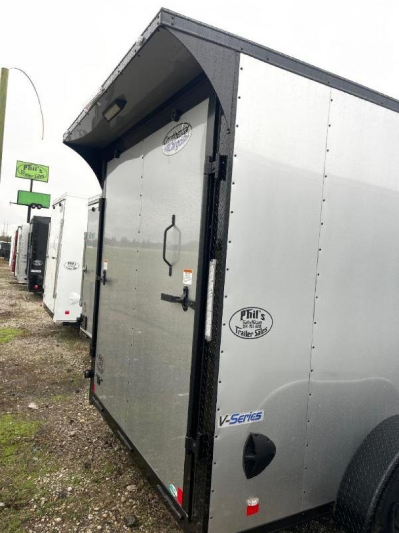 New 2025 CONTINENTAL CARGO NEW 7X16 V-NOSE ENCLOSED TRAILER UTV TRAILER CARGO TRAILER Cargo / Enclosed Trailer