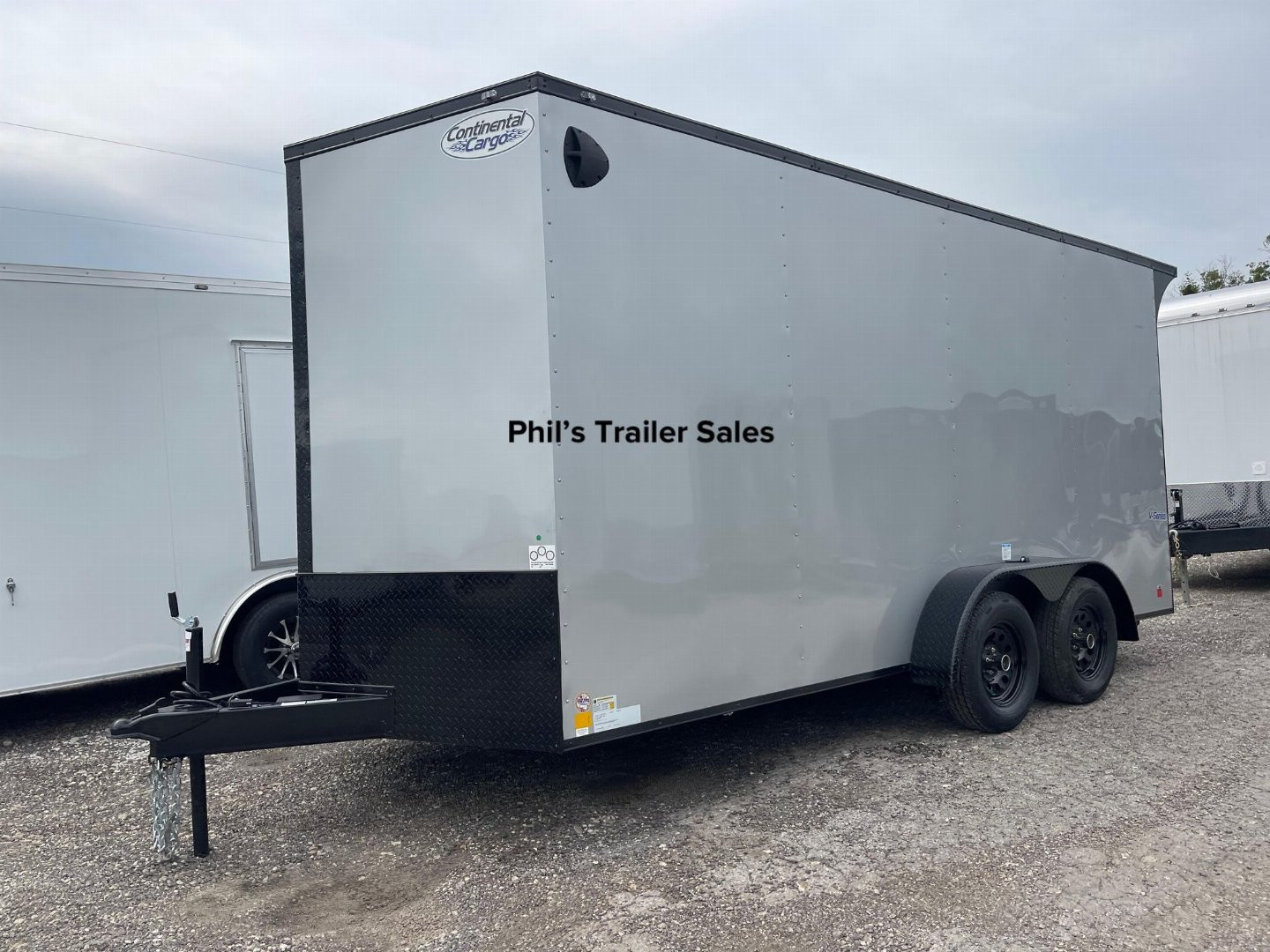 New 2025 CONTINENTAL CARGO NEW 7X16 V-NOSE ENCLOSED TRAILER UTV TRAILER CARGO TRAILER Cargo / Enclosed Trailer