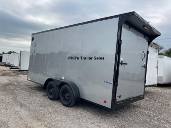 New 2025 CONTINENTAL CARGO NEW 7X16 V-NOSE ENCLOSED TRAILER UTV TRAILER CARGO TRAILER Cargo / Enclosed Trailer