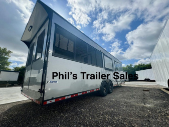 New 2025 Continental Cargo 8.5X28 VENDING TRAILER WITH BATHROOM Concession Trailer