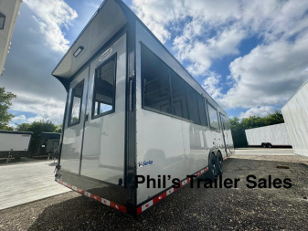 New 2025 Continental Cargo 8.5X28 VENDING TRAILER WITH BATHROOM Concession Trailer