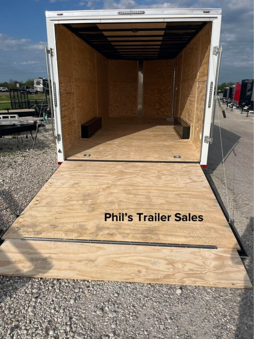 New Stallion Manufacturing LLC 8.5 X 16 14 K ENCLOSED TRAILER 7' 4" INTERIOR HT Cargo / Enclosed Trailer