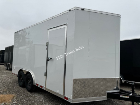 New Stallion Manufacturing LLC 8.5 X 16 14 K ENCLOSED TRAILER 7' 4  INTERIOR HT Cargo / Enclosed Trailer