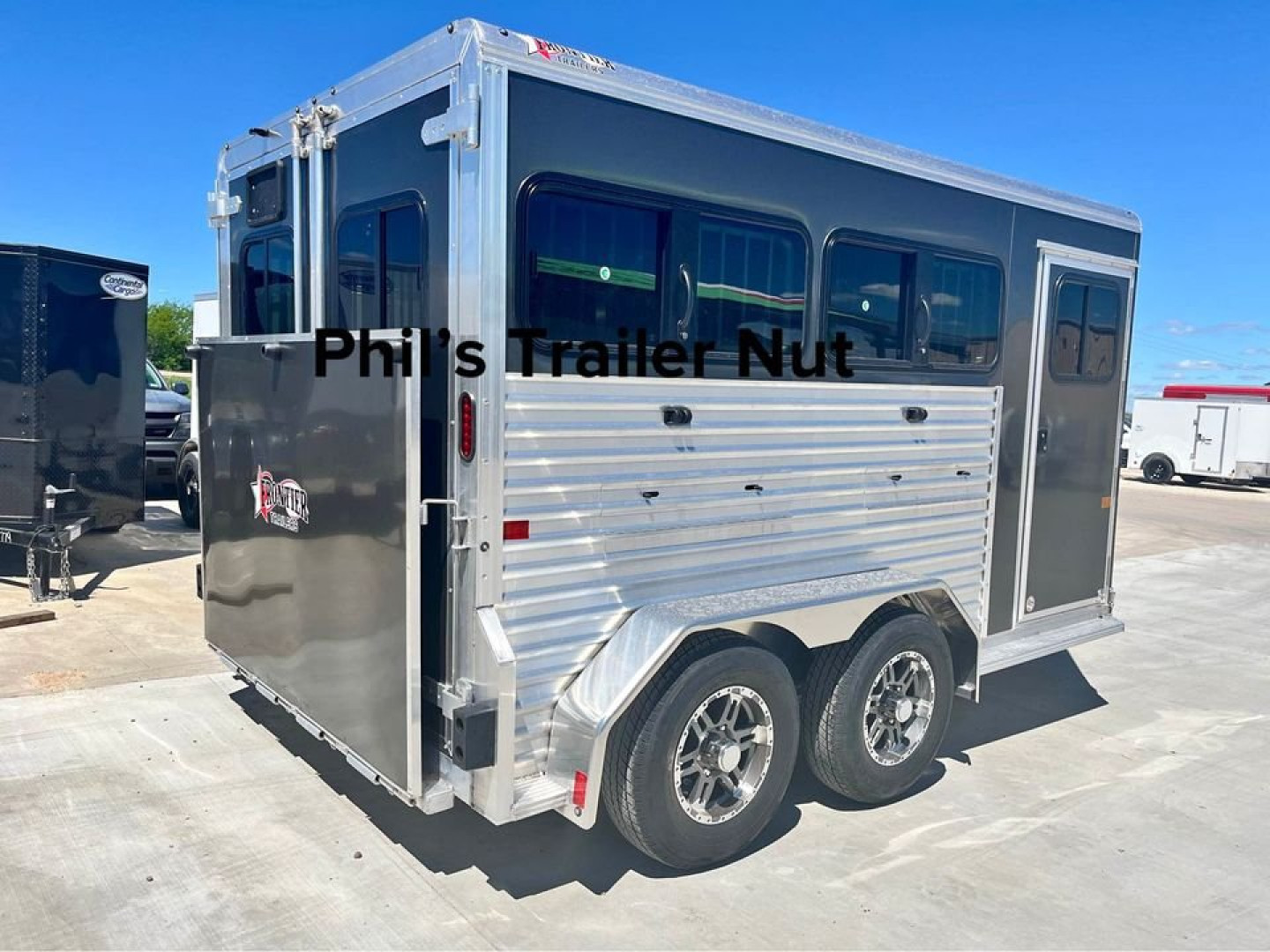 New 2024 FRONTIER TRAILERS 4 PEN Stock / Stock Combo Trailer