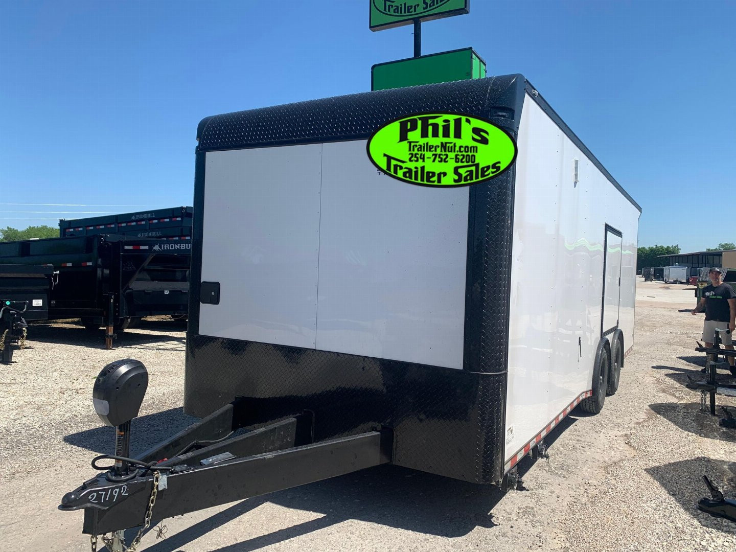 New 8.5x32 BATHROOM PACKAGE & ESCAPE DOOR Car / Racing Trailer ENCLOSED CAR HAULER