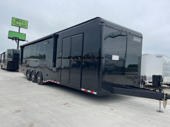 New 2025 HAULMARK 8.5X34 EDGE PRO BATHROOM Car / Racing Trailer