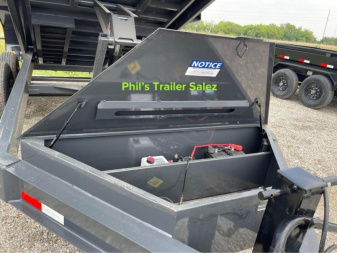 New RED TAG SALE!! 2024 IRON BULL 83X16 DUMP TRAILER IRON BULL POWDER COATED DUP TRAILERS Dump Trailer 2024 CLOSE OUT MODEL ONLY 1 AVAILABLE AT THIS PRICE!