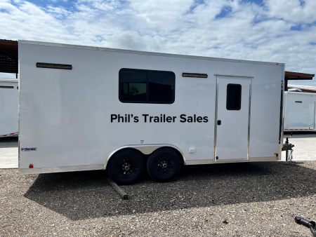 New CONTINENTAL CARGO 8.5X20 OFFICE BATH Cargo / Enclosed Trailer