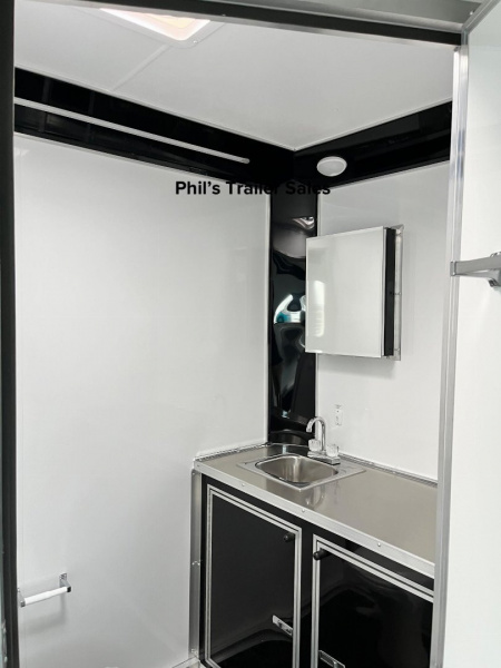 New Continental Cargo 8.5X20 OFFICE TRAILER WITH MINI SPLIT & BATHROOM PACKAGE JOBSITE TRAILER
