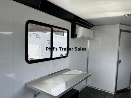 New Continental Cargo 8.5X20 OFFICE TRAILER WITH MINI SPLIT & BATHROOM PACKAGE JOBSITE TRAILER