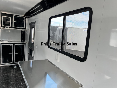 New Continental Cargo 8.5X20 OFFICE TRAILER WITH MINI SPLIT & BATHROOM PACKAGE JOBSITE TRAILER