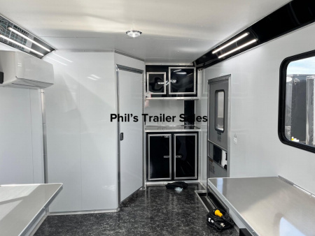 New Continental Cargo 8.5X20 OFFICE TRAILER WITH MINI SPLIT & BATHROOM PACKAGE JOBSITE TRAILER