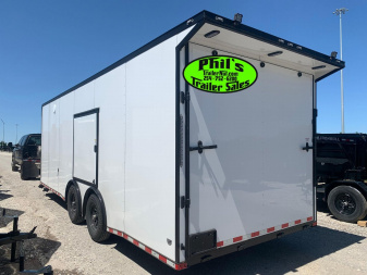 New 8.5X24 Car / Racing Trailer BATHROOM PACKAGE Car Hauler