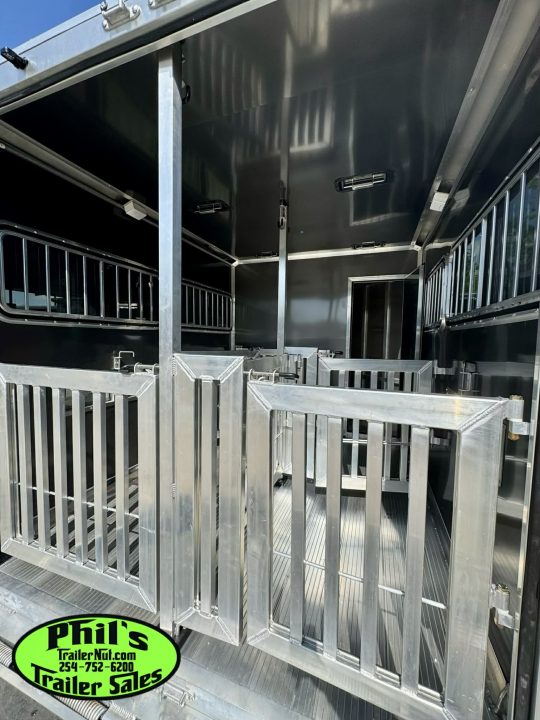 New Frontier Trailers 4 PEN Stock / Stock Combo Trailer LOW PRO LIVESTOCK TRAILER LAST 1 AT THIS PRICE! GET IT BEFORE IT'S GONE!