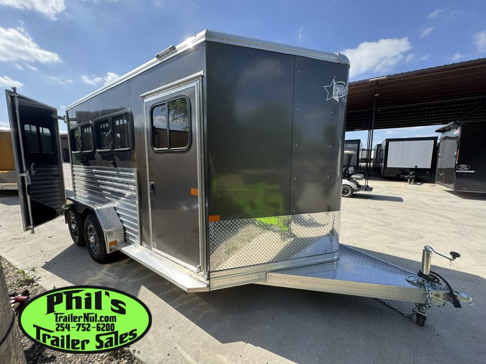 New Frontier Trailers 4 PEN Stock / Stock Combo Trailer LOW PRO LIVESTOCK TRAILER LAST 1 AT THIS PRICE! GET IT BEFORE IT'S GONE!