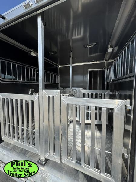New Frontier Trailers 4 PEN Stock / Stock Combo Trailer LOW PRO LIVESTOCK TRAILER LAST 1 AT THIS PRICE! GET IT BEFORE IT'S GONE!