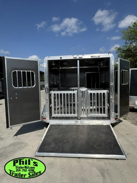 New Frontier Trailers 4 PEN Stock / Stock Combo Trailer LOW PRO LIVESTOCK TRAILER LAST 1 AT THIS PRICE! GET IT BEFORE IT'S GONE!