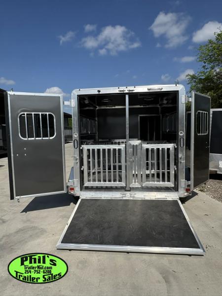 New Frontier Trailers 4 PEN Stock / Stock Combo Trailer LOW PRO LIVESTOCK TRAILER LAST 1 AT THIS PRICE! GET IT BEFORE IT'S GONE!