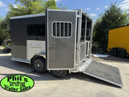New Frontier Trailers 4 PEN Stock / Stock Combo Trailer LOW PRO LIVESTOCK TRAILER LAST 1 AT THIS PRICE! GET IT BEFORE IT'S GONE!