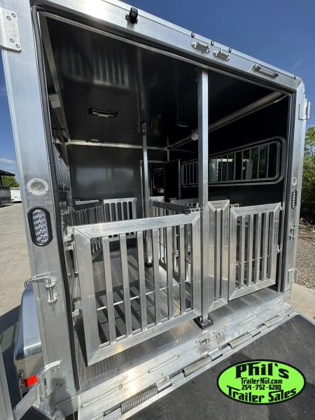 New Frontier Trailers 4 PEN Stock / Stock Combo Trailer LOW PRO LIVESTOCK TRAILER LAST 1 AT THIS PRICE! GET IT BEFORE IT'S GONE!