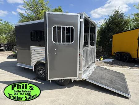 New Frontier Trailers 4 PEN Stock / Stock Combo Trailer LOW PRO LIVESTOCK TRAILER LAST 1 AT THIS PRICE! GET IT BEFORE IT'S GONE!