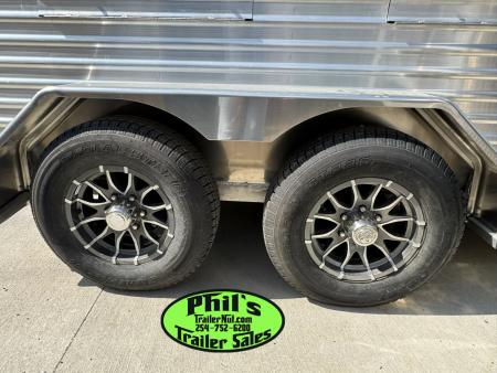 New Frontier Trailers 4 PEN Stock / Stock Combo Trailer LOW PRO LIVESTOCK TRAILER LAST 1 AT THIS PRICE! GET IT BEFORE IT'S GONE!