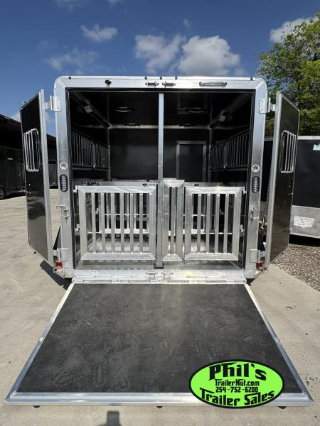 New Frontier Trailers 4 PEN Stock / Stock Combo Trailer LOW PRO LIVESTOCK TRAILER LAST 1 AT THIS PRICE! GET IT BEFORE IT'S GONE!