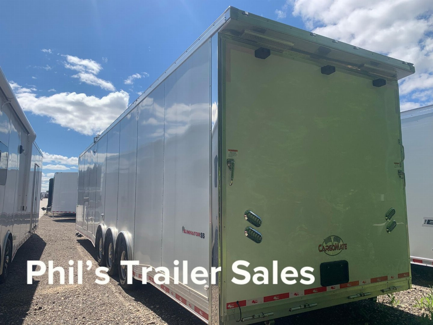 New 2023 Cargo Mate 34' ALL ALUMINUM Car / Racing Trailer BATHROOM TRAILER CLOSEOUT PRICE! ONLY ONE AVAILABLE AT THIS PRICE!