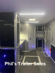 New 2023 Cargo Mate 34' ALL ALUMINUM Car / Racing Trailer BATHROOM TRAILER CLOSEOUT PRICE! ONLY ONE AVAILABLE AT THIS PRICE!
