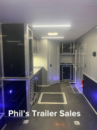 New 2023 Cargo Mate 34' ALL ALUMINUM Car / Racing Trailer BATHROOM TRAILER CLOSEOUT PRICE! ONLY ONE AVAILABLE AT THIS PRICE!