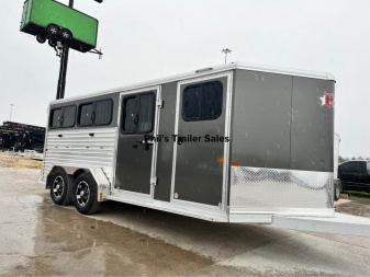 New 2025 Frontier Trailers LOW PRO LIVESTOCK TRAILER 6 PEN Stock / Stock Combo Trailer