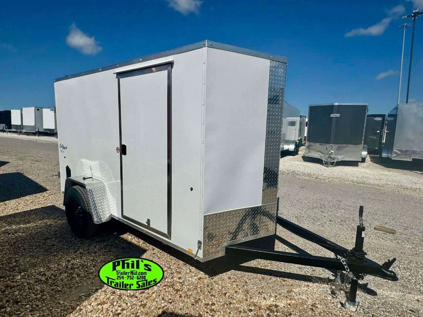 New 2025 PACE AMERICAN NEW 5X10 V-NOSE ENCLOSED TRAILER CARGO TRAILER Cargo / Enclosed Trailer