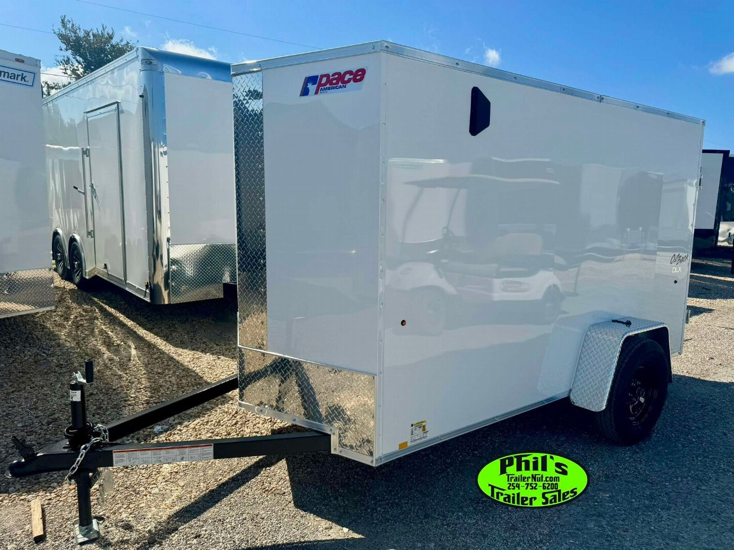 New 2025 PACE AMERICAN NEW 5X10 V-NOSE ENCLOSED TRAILER CARGO TRAILER Cargo / Enclosed Trailer