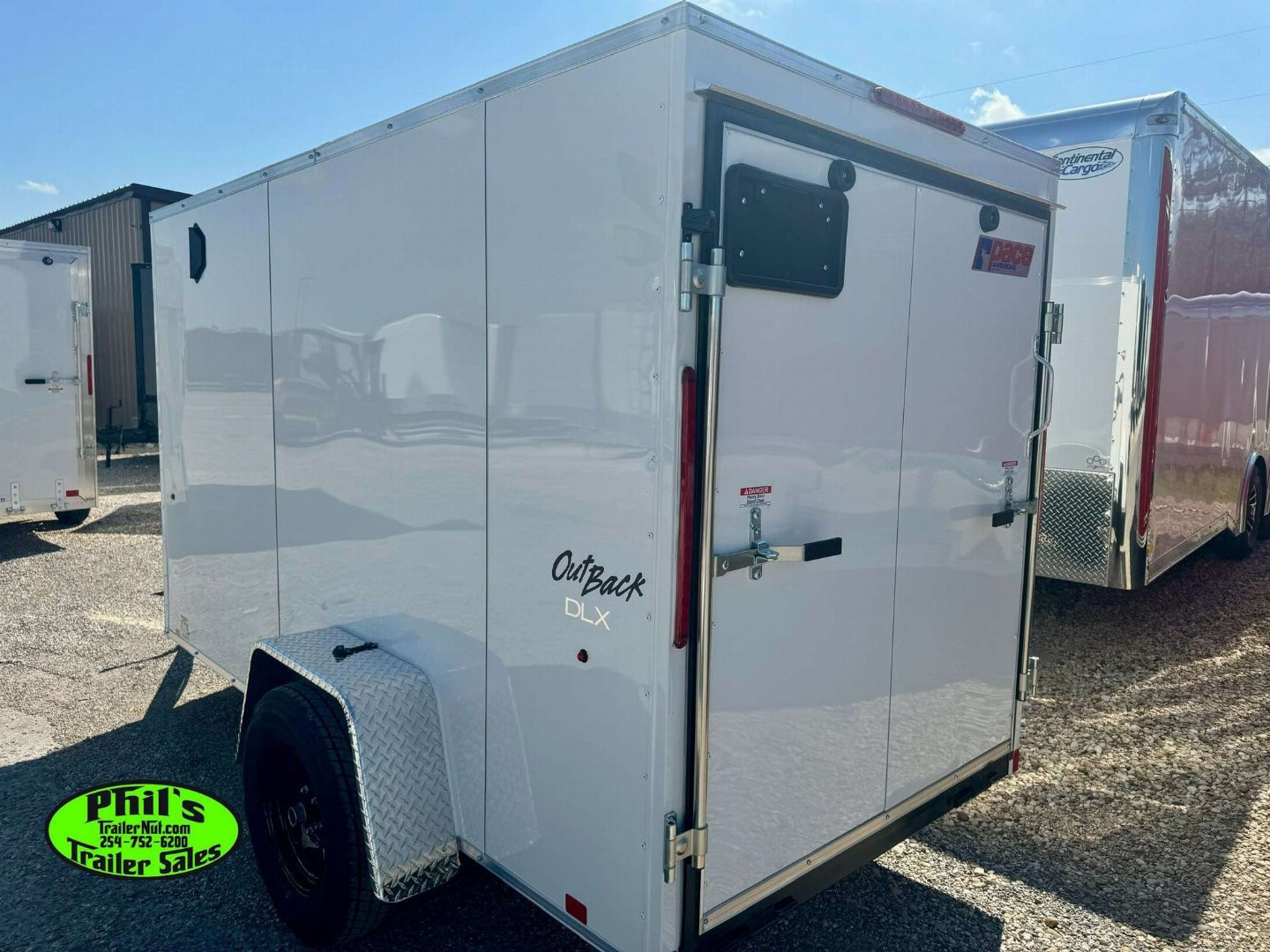 New 2025 PACE AMERICAN NEW 5X10 V-NOSE ENCLOSED TRAILER CARGO TRAILER Cargo / Enclosed Trailer