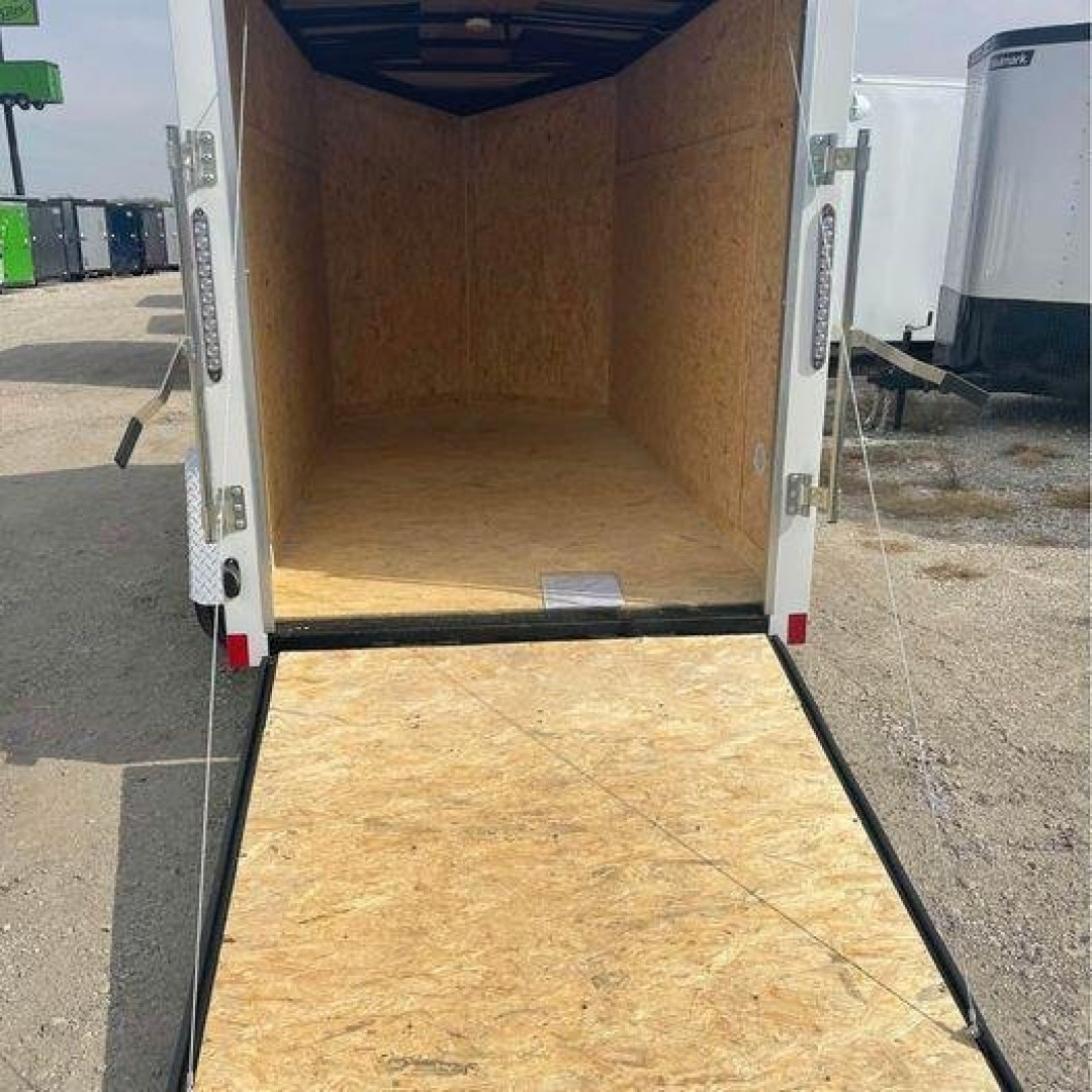 New 2025 PACE AMERICAN NEW 5X10 V-NOSE ENCLOSED TRAILER CARGO TRAILER Cargo / Enclosed Trailer