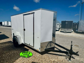 New 2025 PACE AMERICAN NEW 5X10 V-NOSE ENCLOSED TRAILER CARGO TRAILER Cargo / Enclosed Trailer
