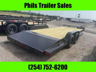 New STANLEY TRAILERS NEW 20' OPEN CAR HAULER TRAILER UTILITY TRAILER WOOD DECK Utility Trailer