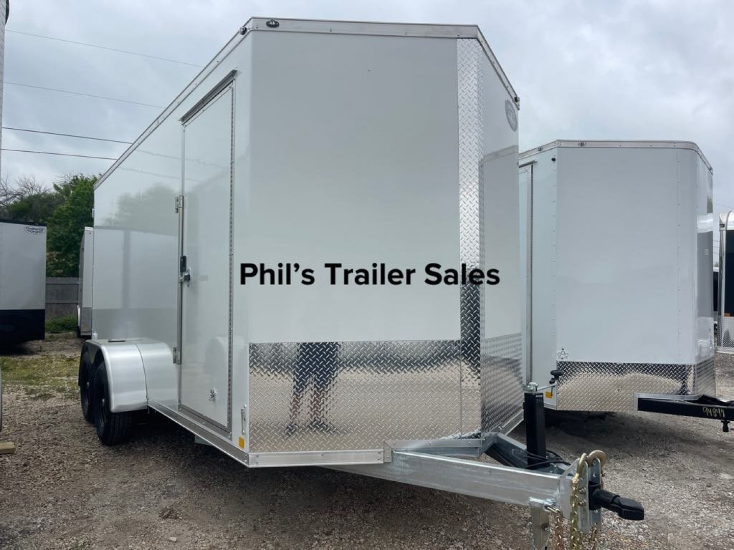 New 7X16 CellTech CONTRACTOR PACKAGE DOUBLE DOORS Enclosed Cargo Trailer