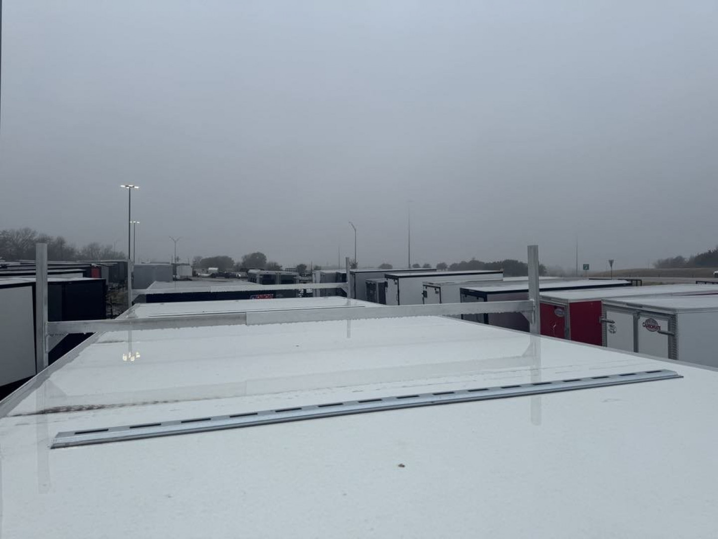 New 7X16 CellTech CONTRACTOR PACKAGE DOUBLE DOORS Enclosed Cargo Trailer