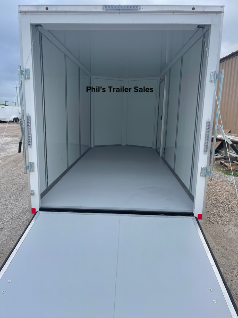 New CELL-TECH TRAILERS NEW 7X16 V-NOSE ENCLOSED TRAILER CARGO TRAILERS COMMERCIAL GRADE HEAVY DUTY CONTRACTOR TRAILER Cargo / Enclosed Trailer