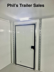 New CELL-TECH TRAILERS NEW 7X16 V-NOSE ENCLOSED TRAILER CARGO TRAILERS COMMERCIAL GRADE HEAVY DUTY CONTRACTOR TRAILER Cargo / Enclosed Trailer