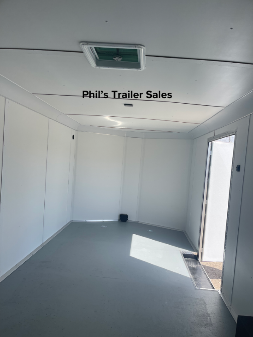 New 2025 HAULMARK 28 HAULMARK ENCLOSED TRAILER ESCAPE DOOR CAR HAULER BLACKOUT Car / Racing Trailer